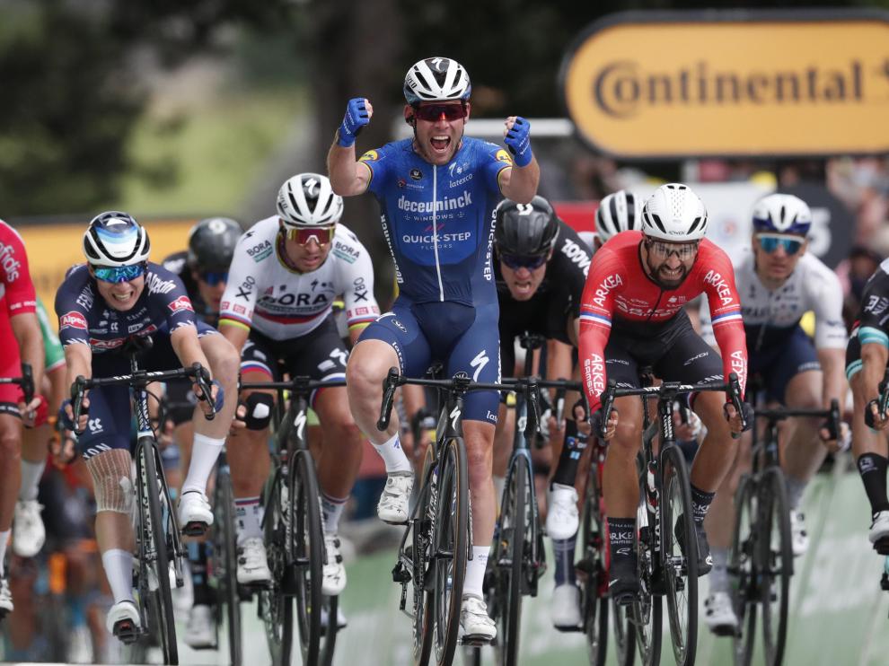 El británico Mark Cavendish (Deceuninck Quick Step) gana la cuarta etapa del Tour de Francia