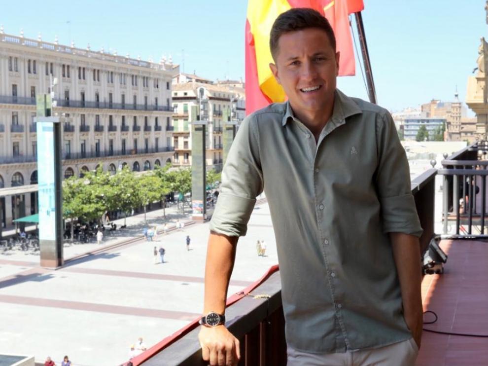 Ander Herrera, pregonero de las Fiestas del Pilar 2021.