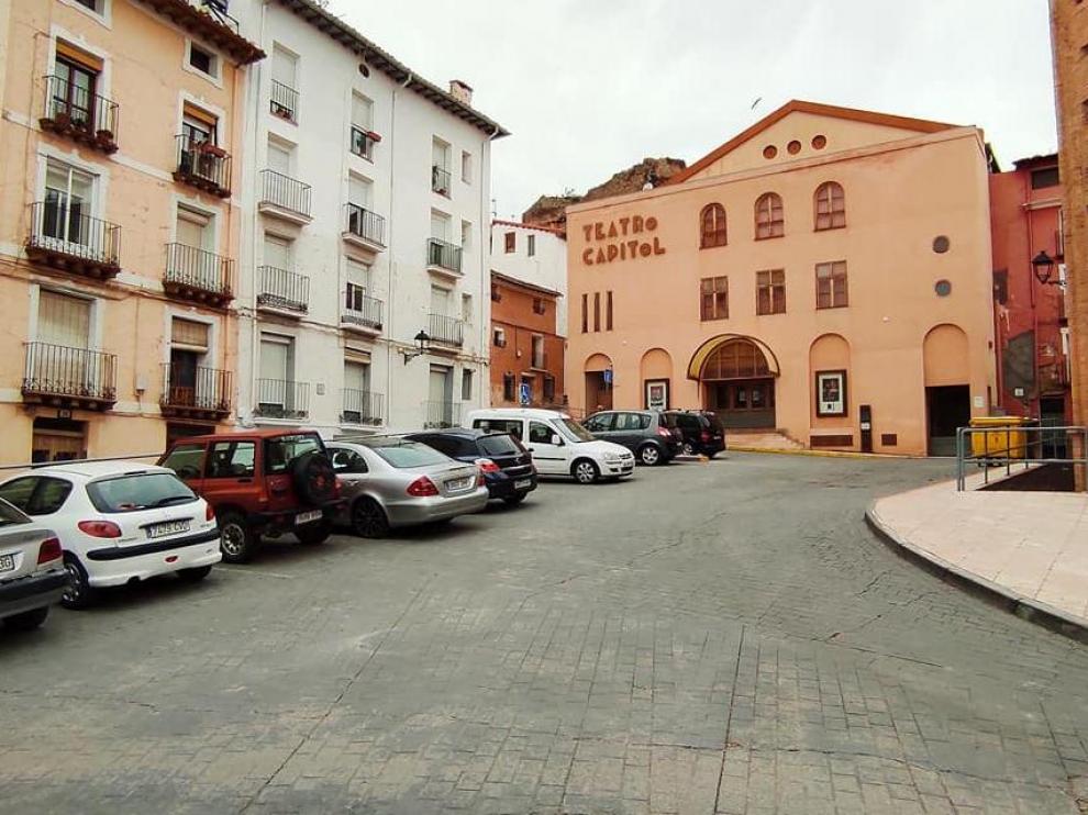 Plaza de San Andrés, de Calayud.