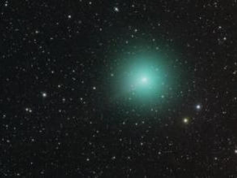 El cometa 46P/Wirtanen, fotografiado el 29 de Noviembre de 2018.