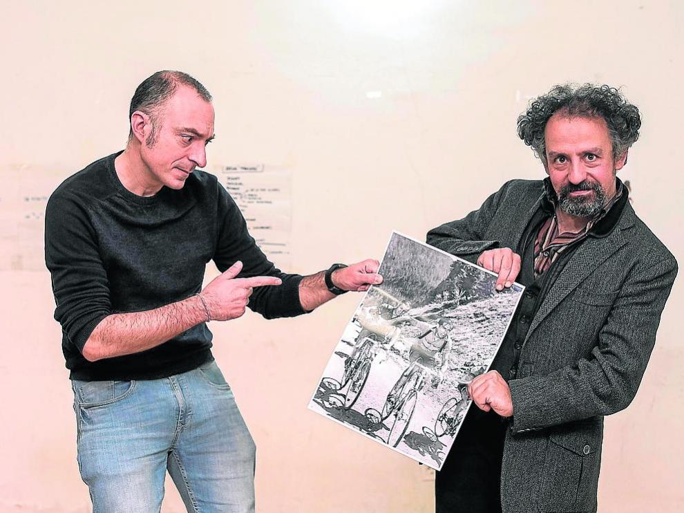 Rafa Blanca y Alberto Castrillo-Ferrer ofrecen 'Malabrocca' en Murillo de Gállego.