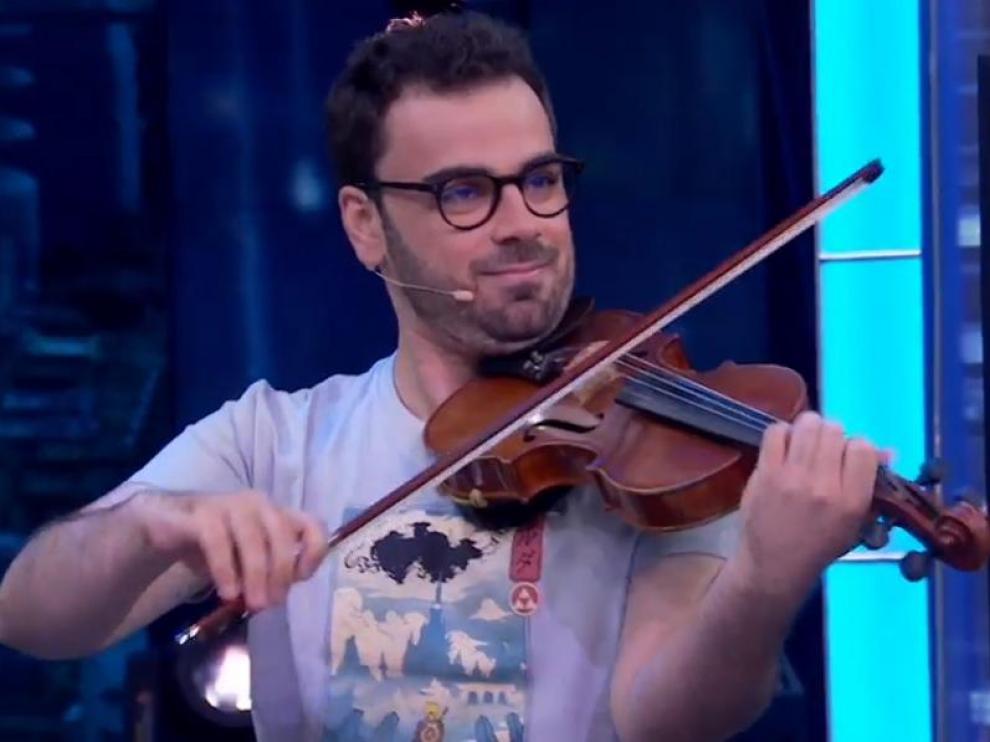 Pablo Díaz demuestra en El Hormiguero violín en mano que tiene oído absoluto
