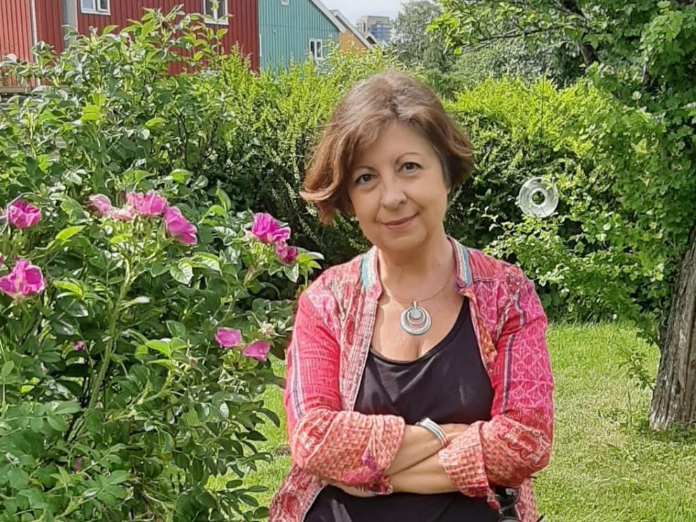 Ana Alcolea ha podido regresar a Zaragoza tras la covid.