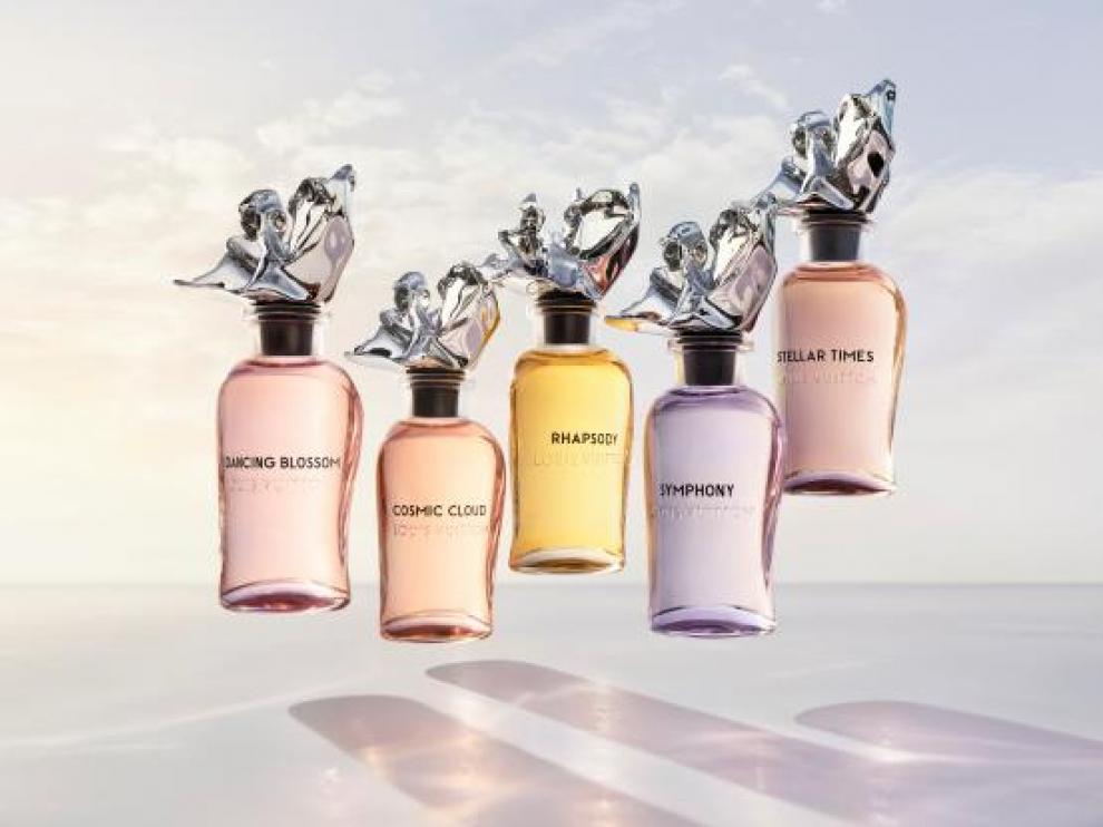 Los últimos perfumes de Vuitton, cuyos frascos ha diseñado Gerhy