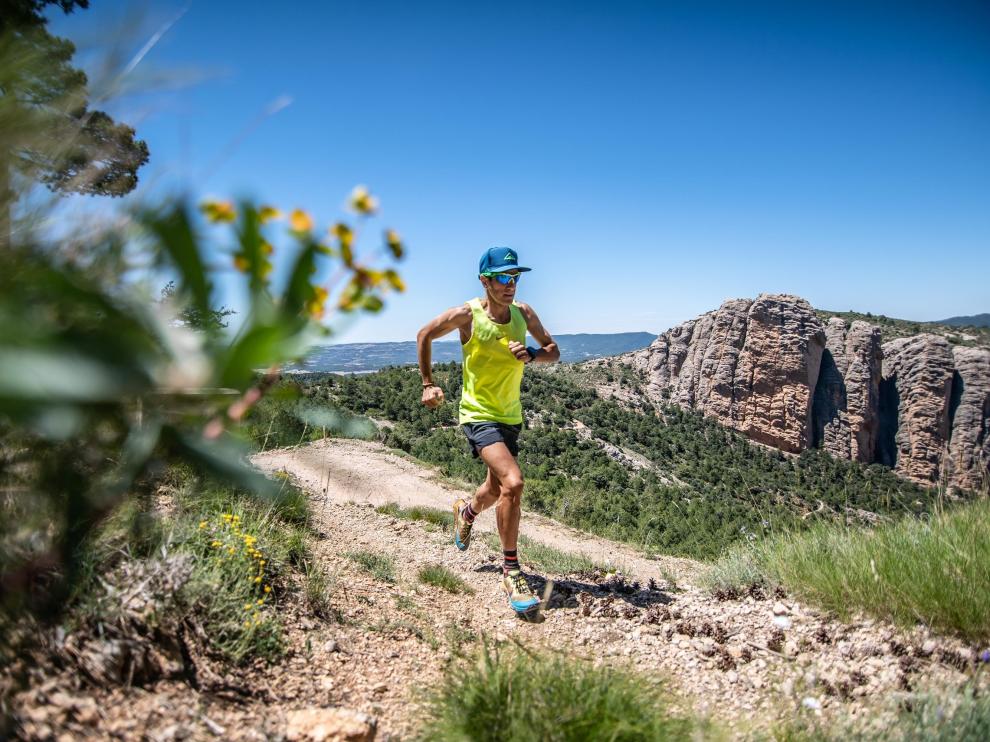 José Antonio de Pablo ha recorrido el Matarraña haciendo trail running o ciclismo, entre otras disciplinas.