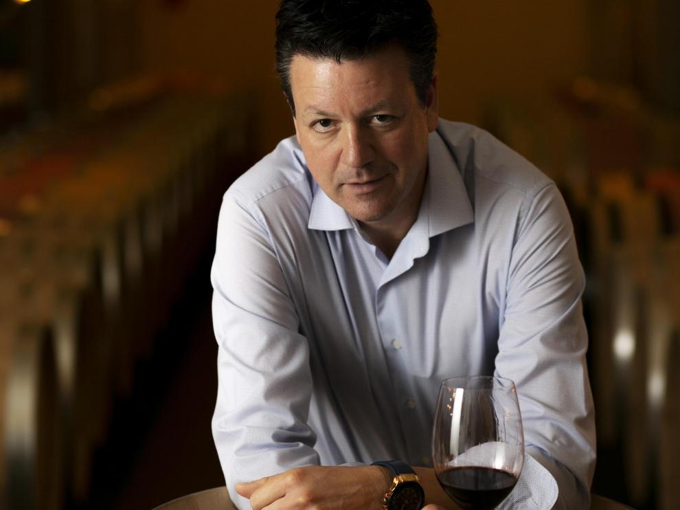 José Ferrer, en la bodega de Viñas del Vero.