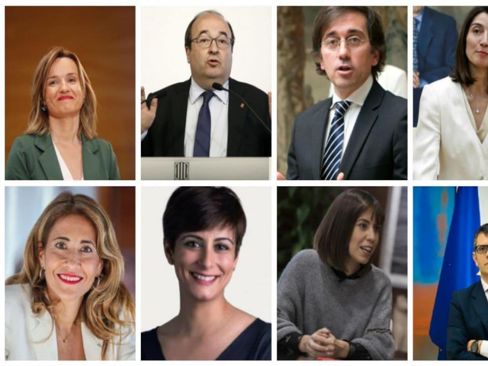 Composición del nuevo Gobierno.