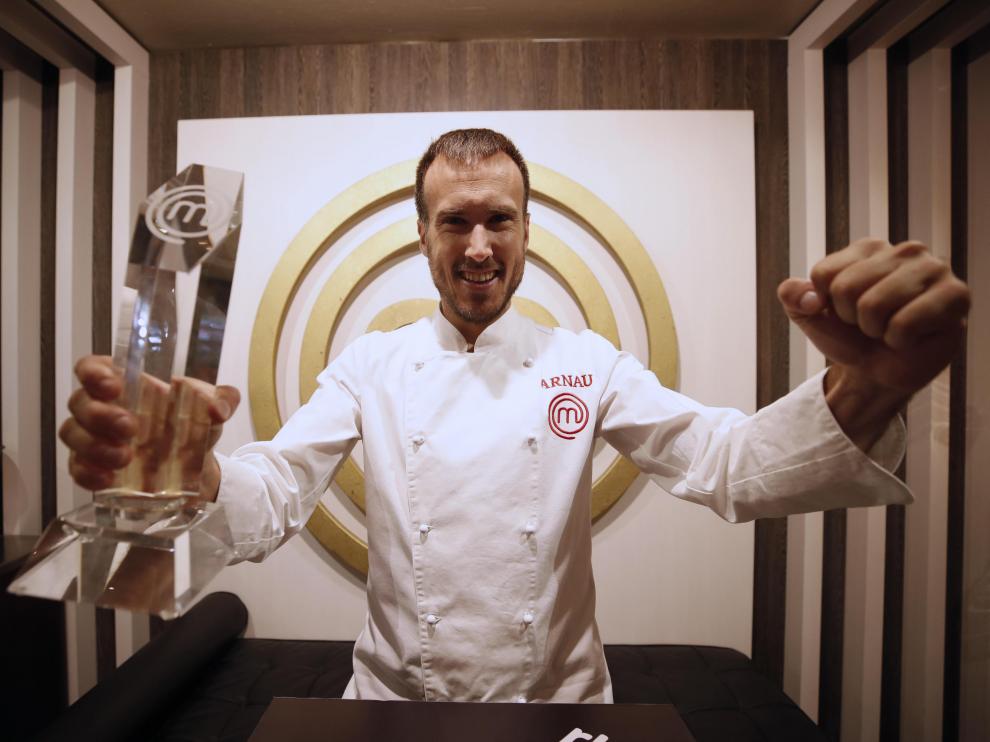 Arnau París, ganador de la novena edición de "MasterChef"