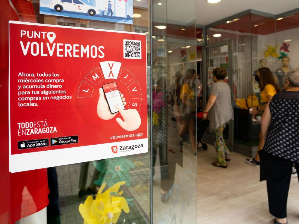 El programa para incentivar las compras los miércoles 'Volveremos'.