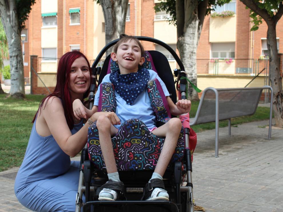 Beatriz y su hija, Judith.