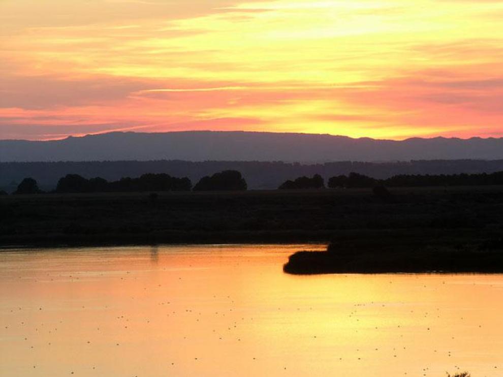 Laguna de Sariñena, en Los Monegros.