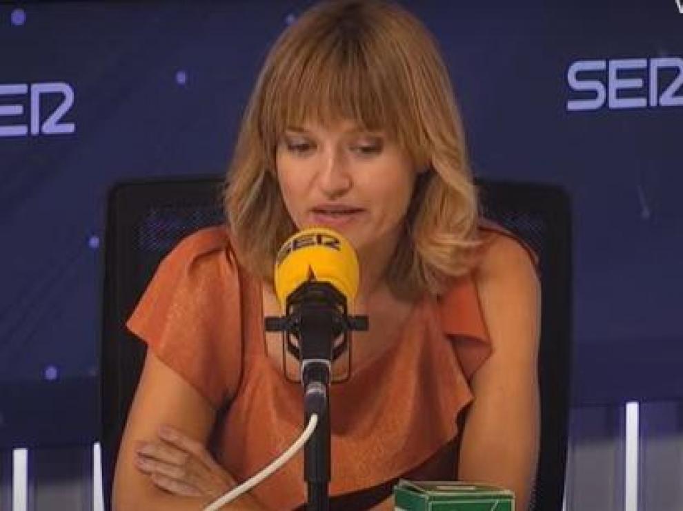 La ministra Pilar Alegría ha sido entrevistada esta mañana en la Ser.
