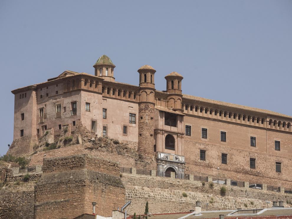 El castillo palacio del Papa Luna en Illueca.