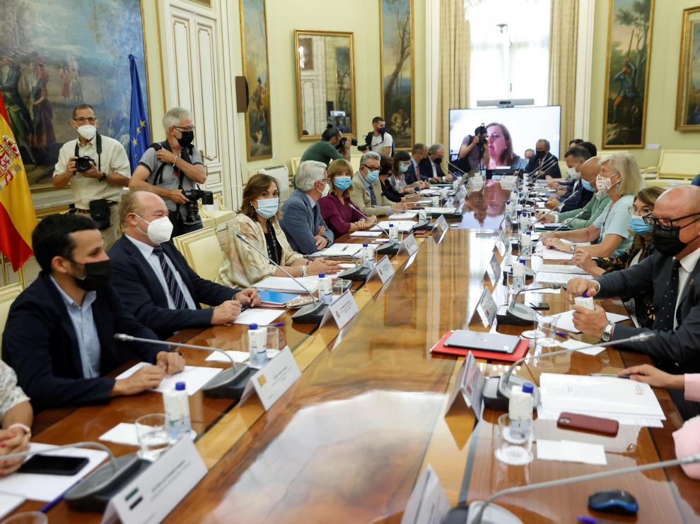 Un momento de la Conferencia Sectorial de Educación.