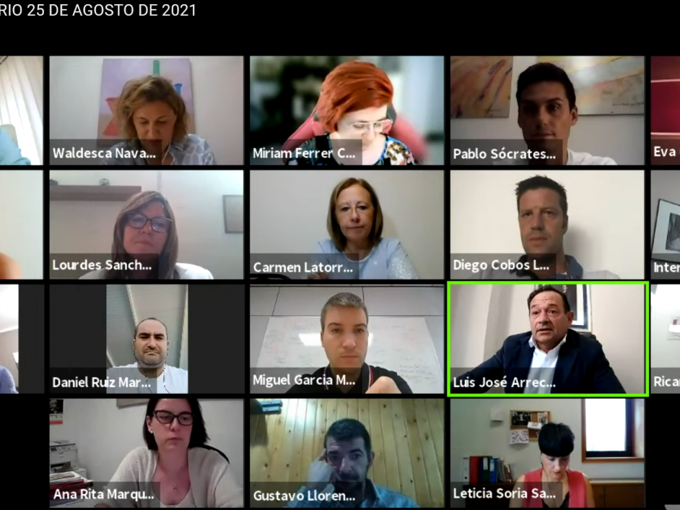Pleno extraordinario del Ayuntamiento de Tarazona