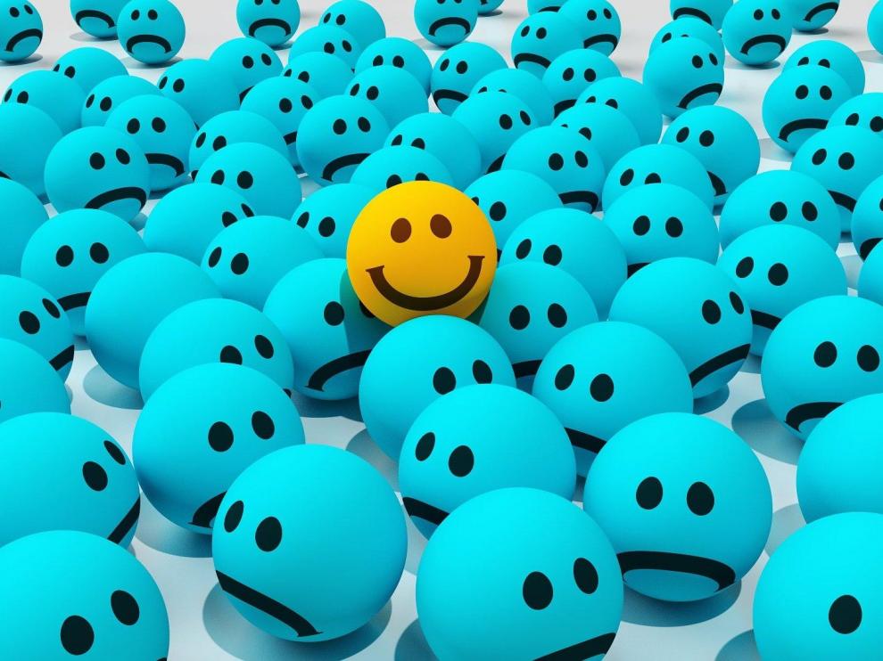 La tristeza y la alegría conforman la vida.