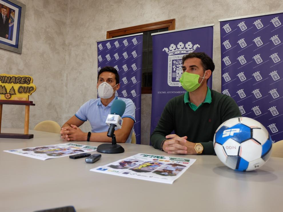 Presentación de la Pinares Cup de fútbol en Tarazona