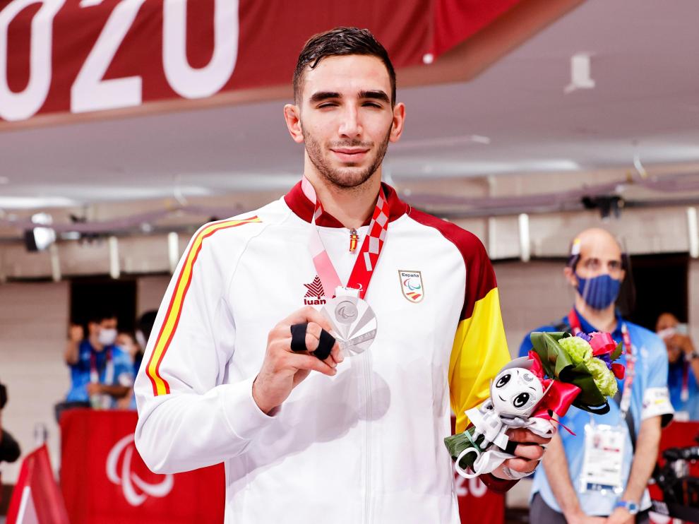 El aragonés Sergio Ibáñez conquista la plata en judo: "Había soñado con llegar a la final y se ha cumplido"