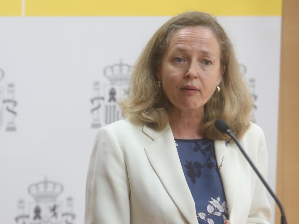 La vicepresidenta para Asuntos Económicos, Nadia Calviño.