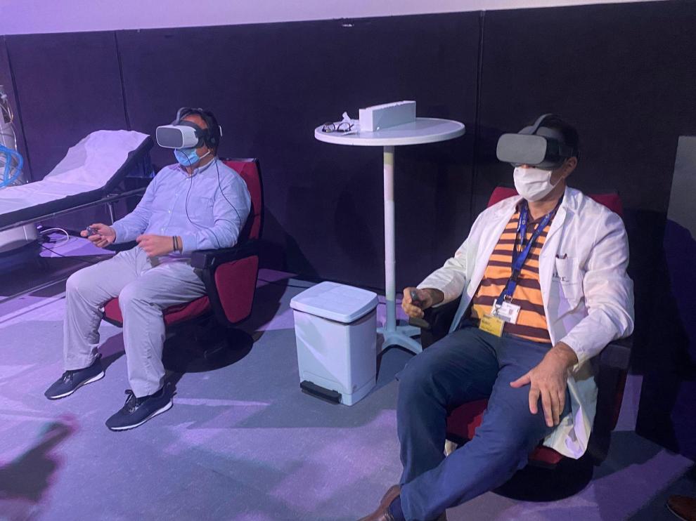 Presentación de 'Respira', un proyecto de realidad virtual para vivir la experiencia de una persona enferma de covid-19