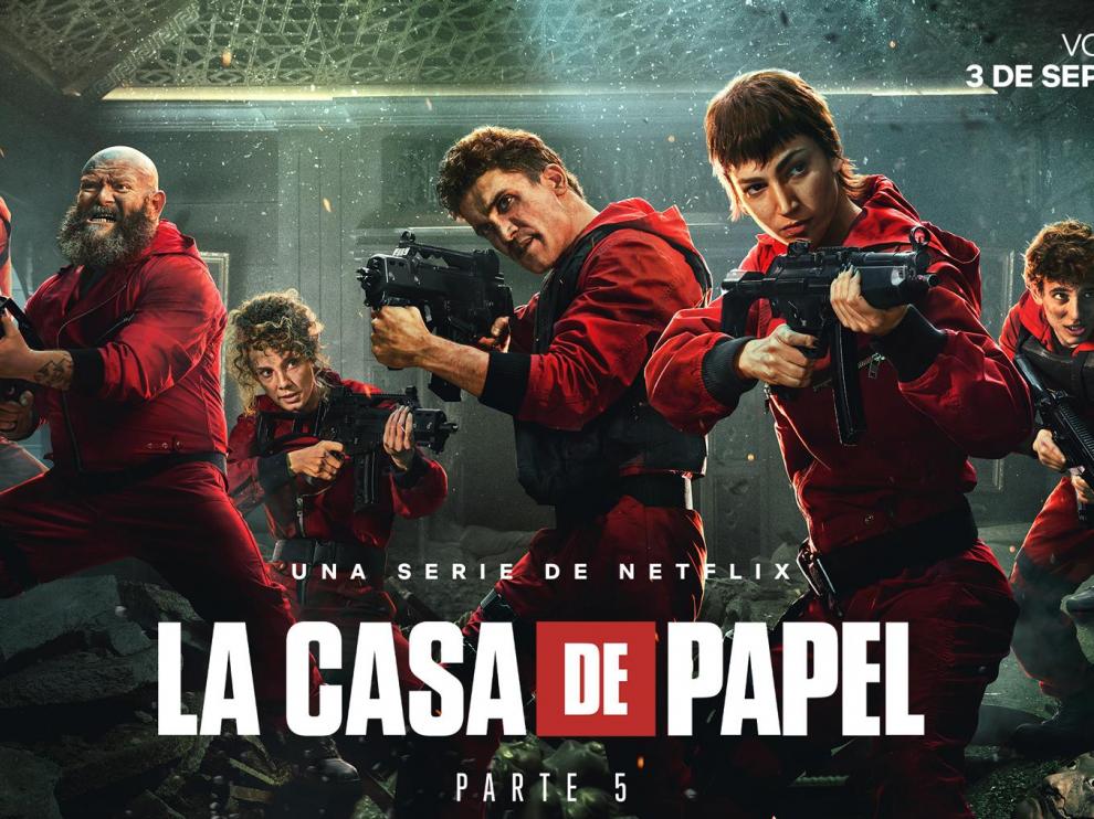 Imagen promocional de la última temporada de 'La casa de papel'