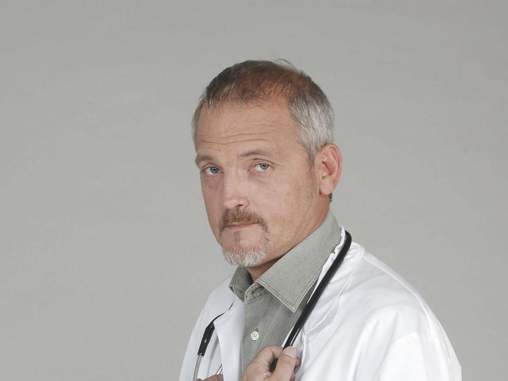 Rebellón, en su papel de doctor Vilches