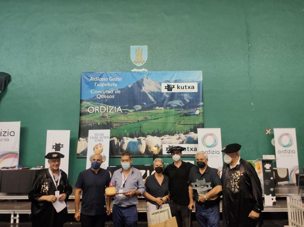 Eneko Goiburu vence en el XLVIII concurso de quesos de Ordizia