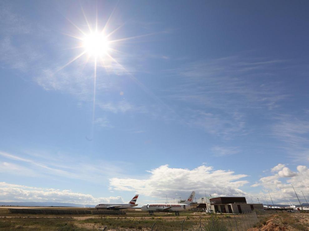 Primer despegue del Airbus A380 del Aeropuerto de Teruel