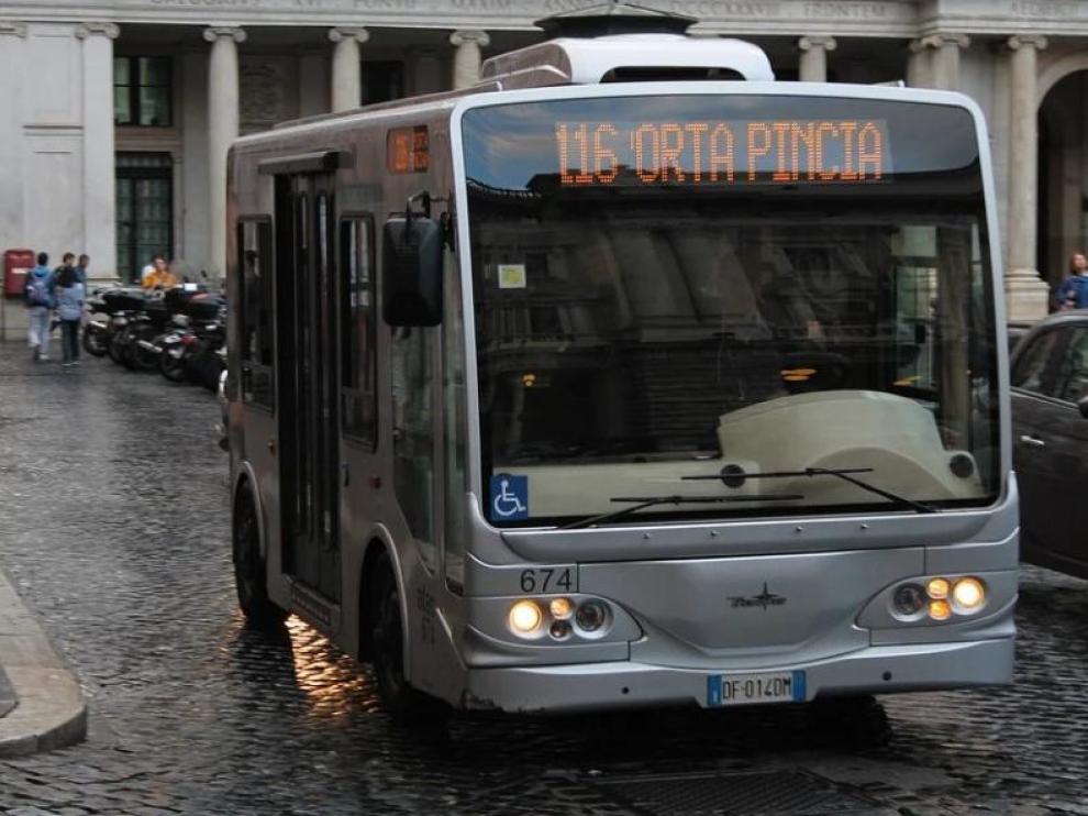 Imagen de archivo de un autobús en Italia