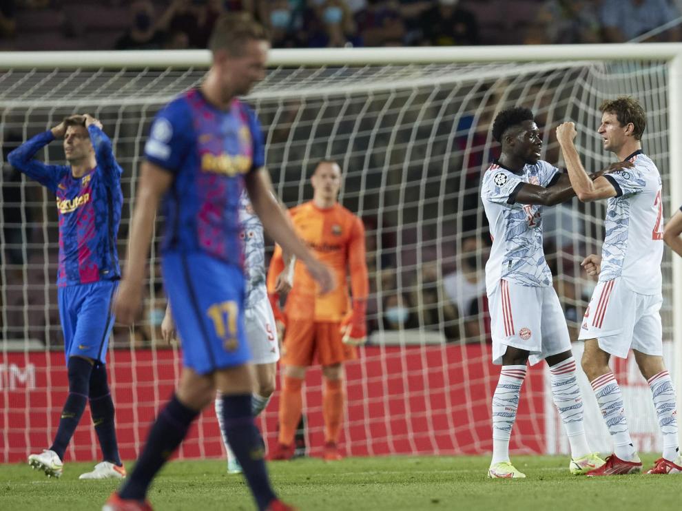 Partido de Champions League: FC Barcelona-Bayern