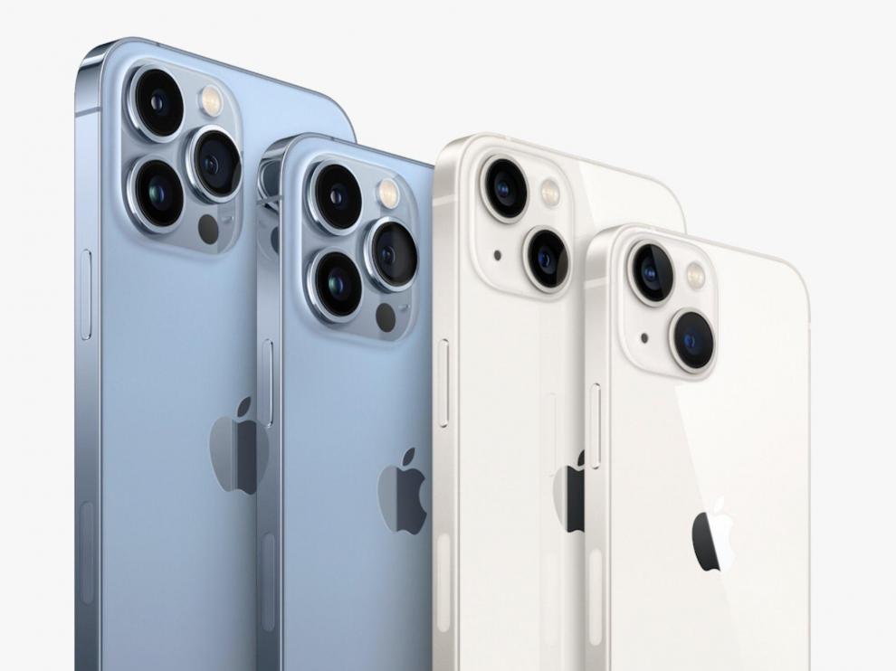 Modelos del iPhone 13