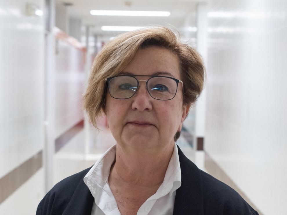 Chaverri es una de las responsables de la planificación de la campaña de vacunación en Aragón