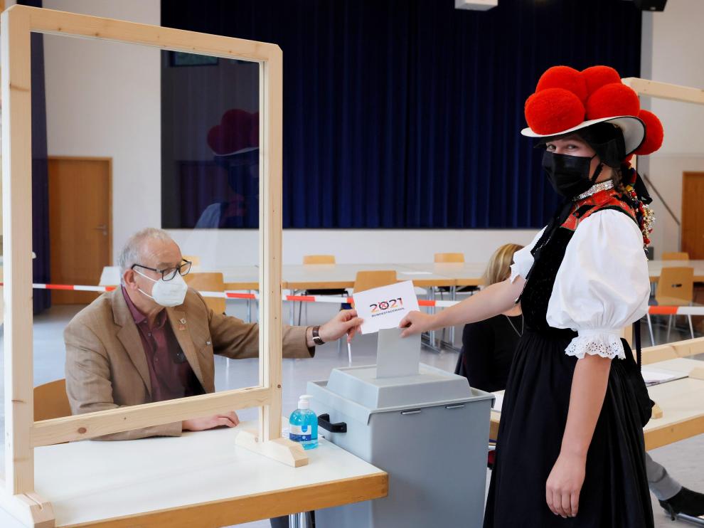 Jornada electoral en Alemania.