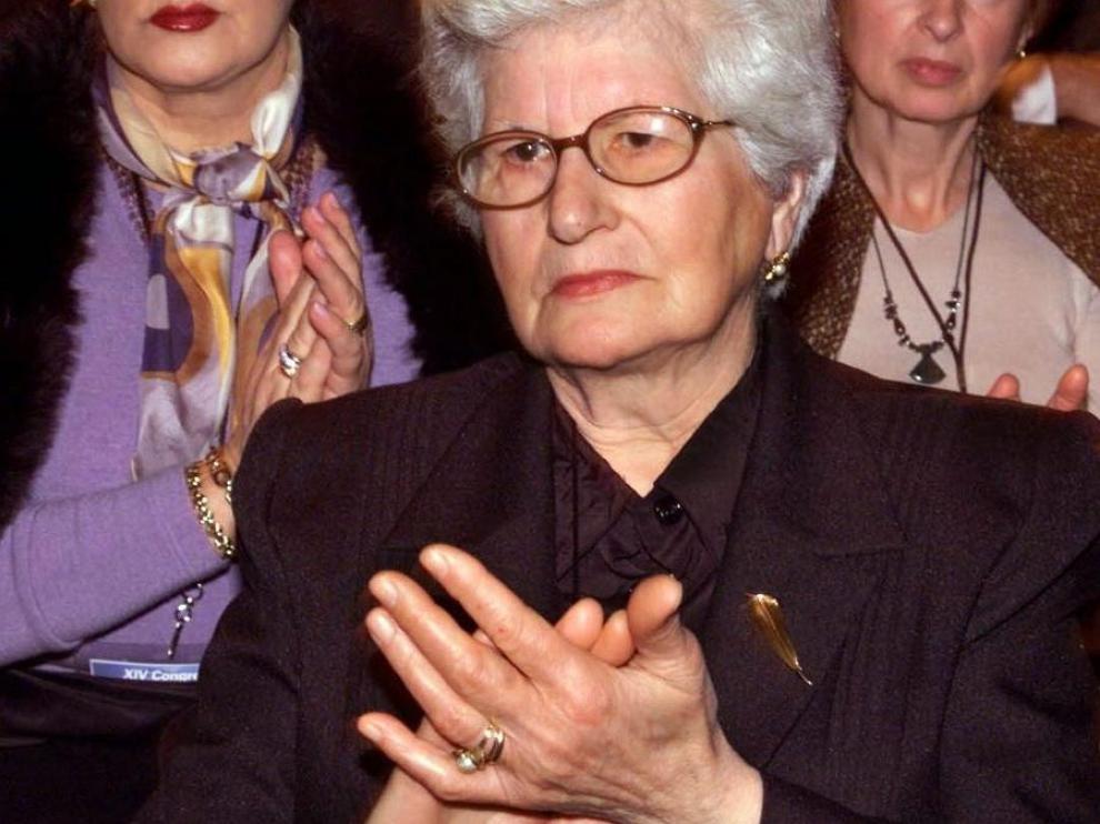 Muere la madre de Gregorio Ordóñez, Consuelo Fenollar.