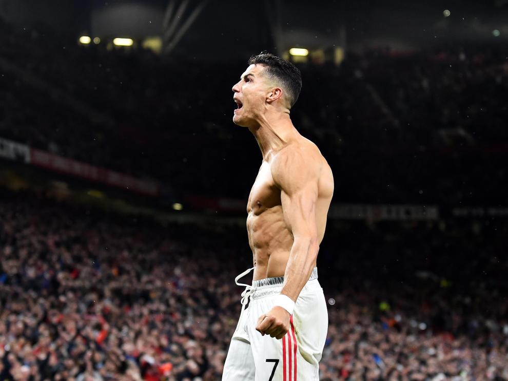 Manchester United-Villarreal CF, gol de Cristiano Ronaldo