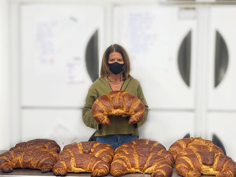 Anne-Laure Romeuf, propietaria de Le Petit Croissant.