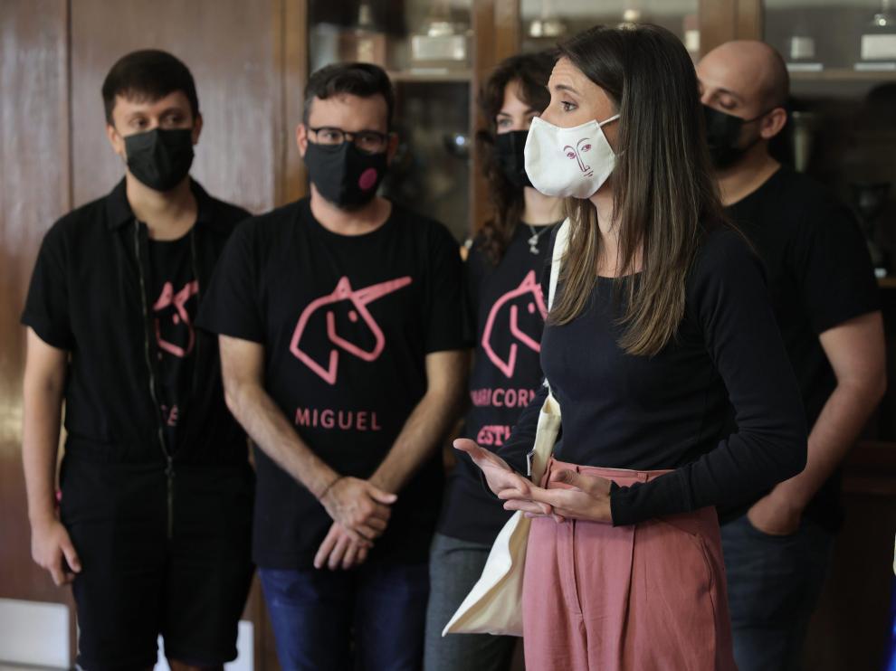 La ministra de Igualdad, Irene Montero