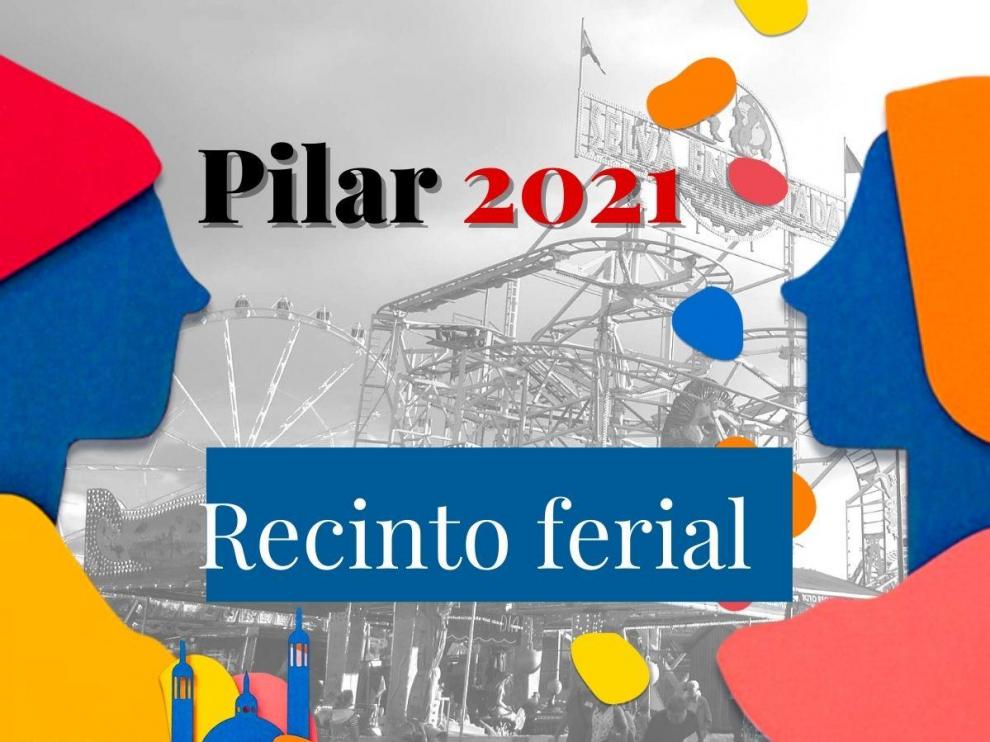Recinto ferial de las 'no fiestas' del Pilar 2021 en Zaragoza