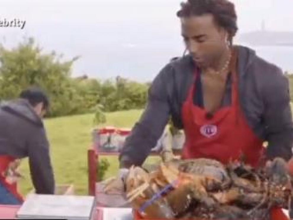 Yotuel, concursante de Masterchef, en la prueba de La Coruña