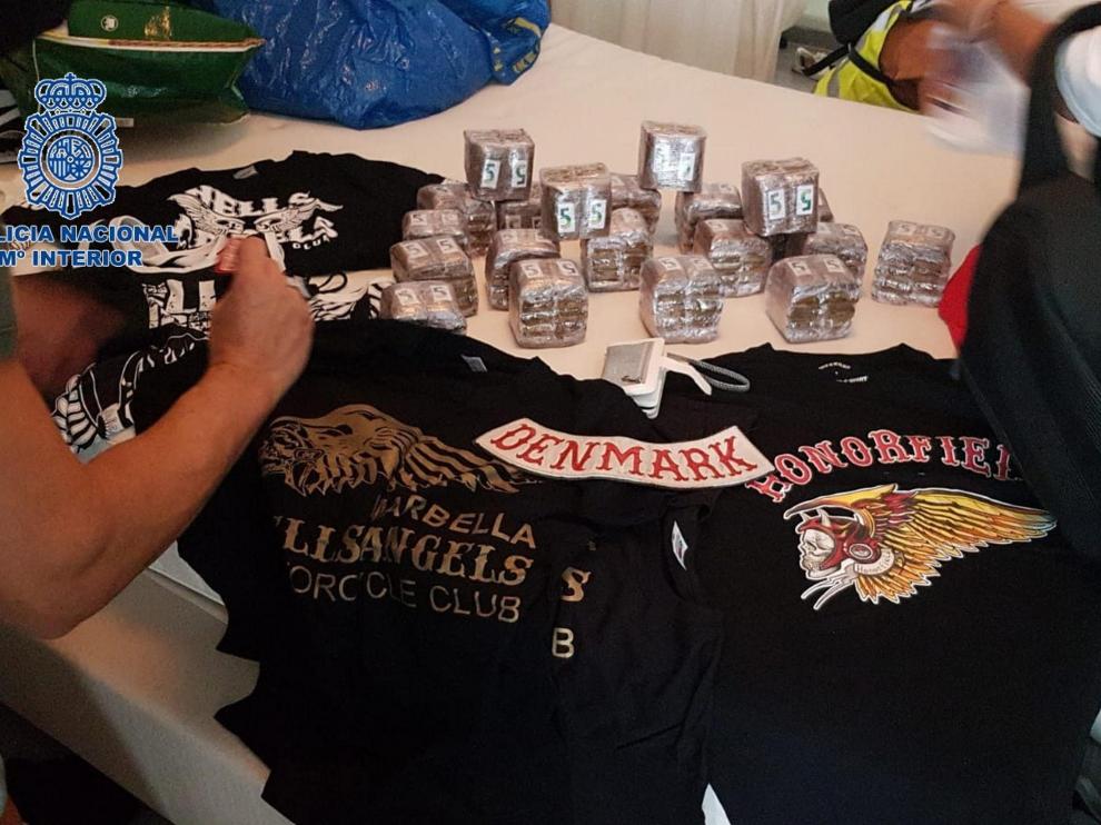 La Policía Nacional detiene en Marbella a tres miembros de Los Ángeles del Infierno