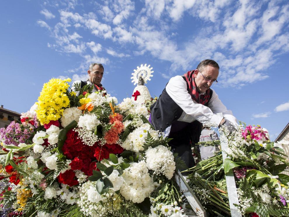 La Ofrenda de Flores es un símbolo de la identidad colectiva de los aragoneses.
