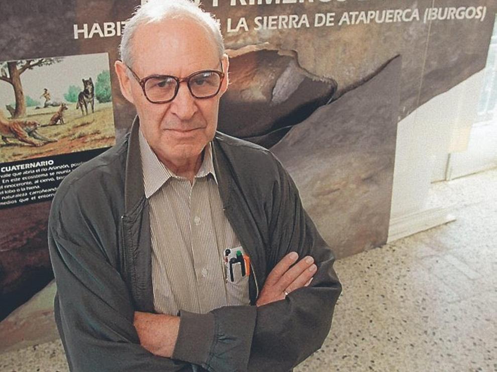 Emiliano Aguirre, paleontólogo descubridor de Atapuerca.