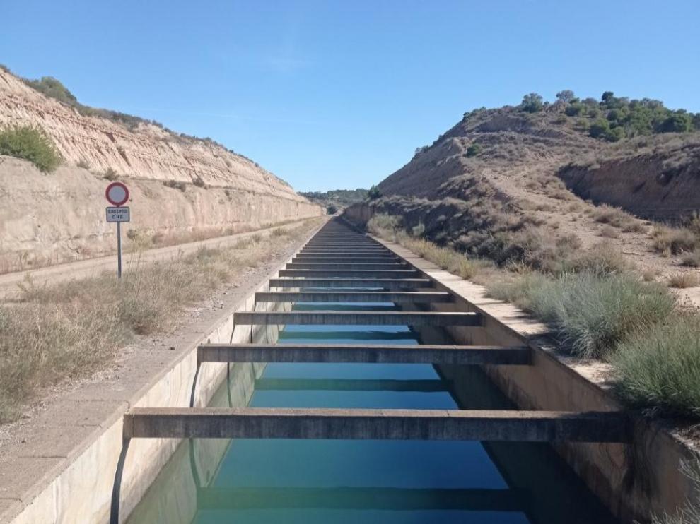 Foto del Canal de Monegros.