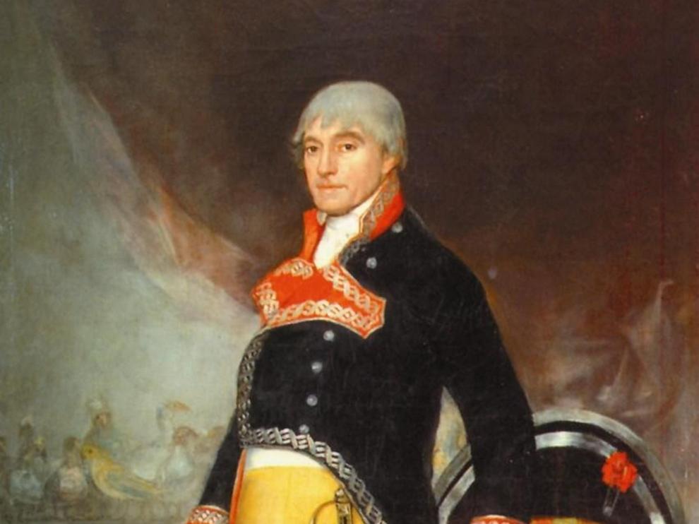 Retrato de Félix de Azara pintado por Goya.