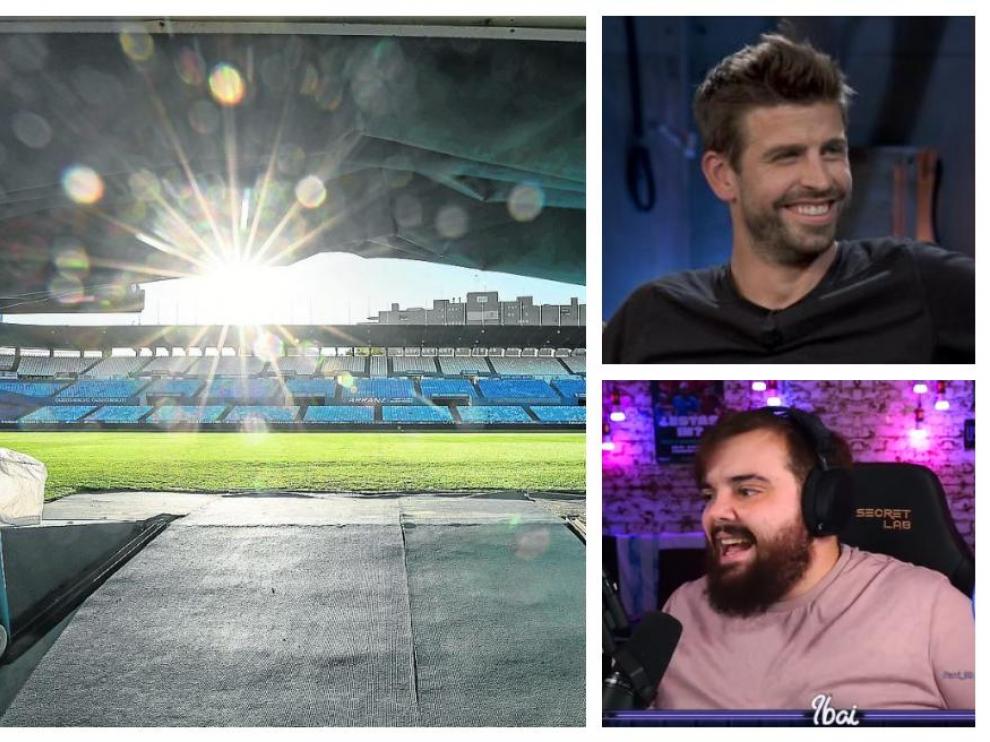 ¿Se juntarán Ibai y Piqué en La Romareda?