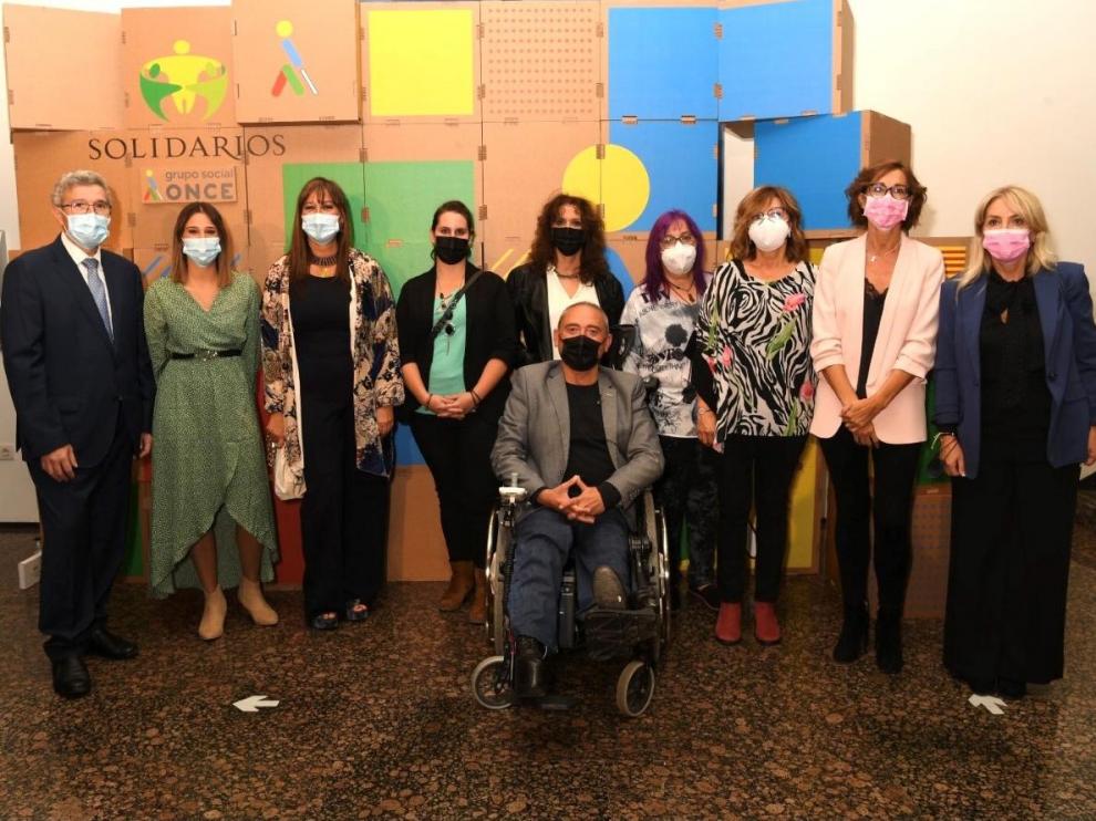 Galardonados en los Premios Solidarios 2021 de la ONCE