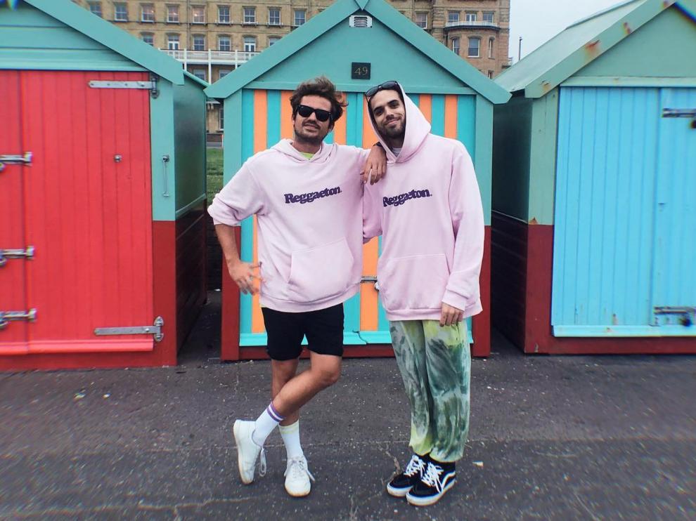 Jorge Doherty y José Lapieza ‘Batz’, en la ciudad inglesa de Brighton.