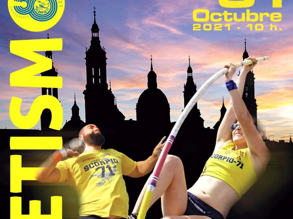 El cartel de 'Atletismo en la Calle'.
