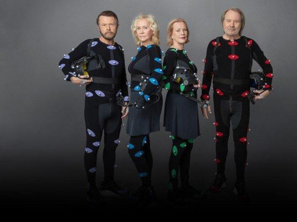 Abba en una foto promocional de su nuevo disco.