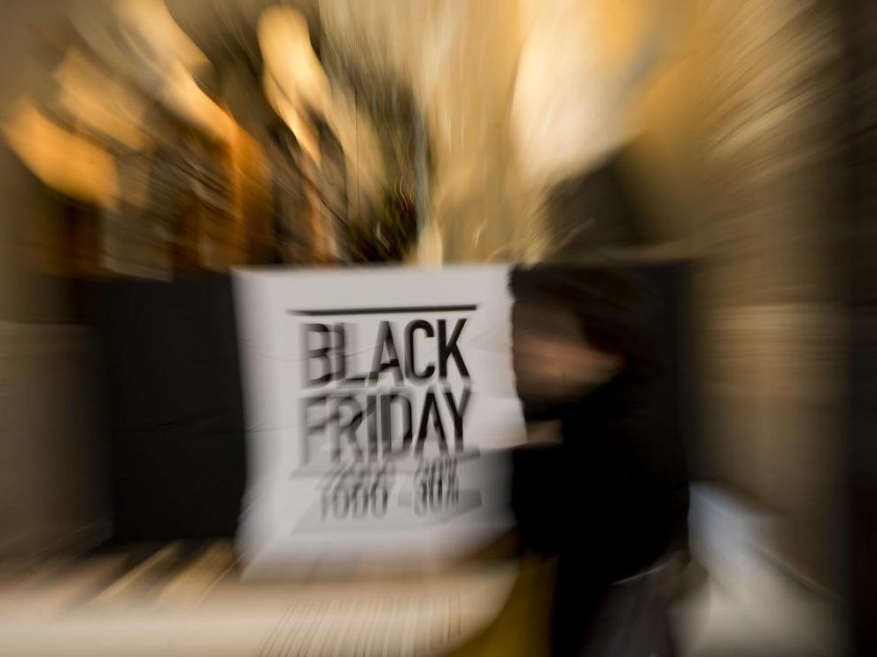 Black Friday en una tienda de Zaragoza.